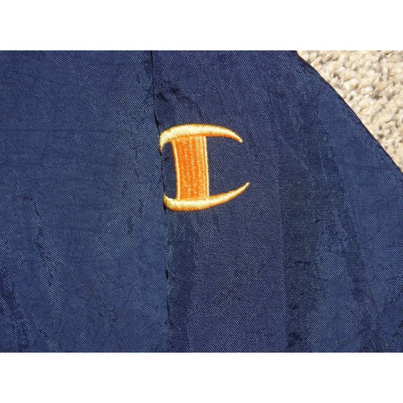 Vintage 1990s Ithica College Champion Pullover Cotton Lined Windbreaker Medium - Picture 4 of 10